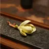 Adorno Creativo de Magnolia para Mascota de Té para Mesa de Té en Casa, Cubierta de Mascota de Té que Cambia de Color, Adorno Decorativo para Mesa de Té