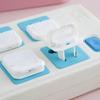 Tapa protectora de enchufe para niños, antidescargas eléctricas, tapa protectora de clavija de enchufe, interruptor para bebés, orificio de bloqueo, tapón de seguridad
