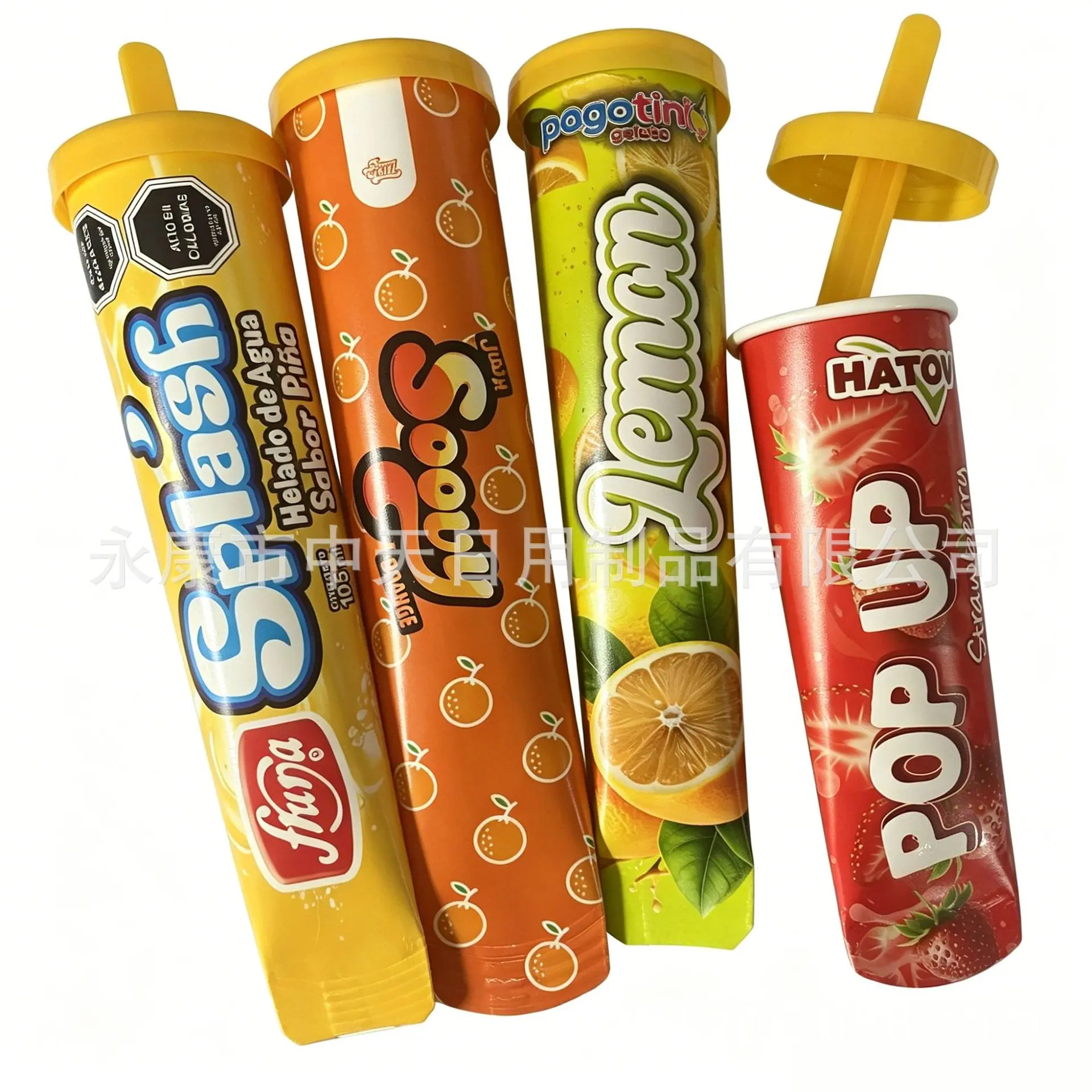 ice cream calippo cup with han