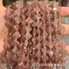 Pedra natural ametista em pó cristal quatro- folha trevo contas soltas semi-acabado diy acessórios antigos acessórios para o cabelo cross-border atacado
