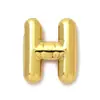 Europa y Estados Unidos venta caliente oro real 18k acero de titanio 26 letra colgante burbuja acero inoxidable joyería accesorios diy colgante de collar