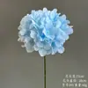 Flores Artificiais Azuis para Casamento Flores Falsas de Teto Decoração de Casamento Parede de Flores Arranjo de Flores de Chão para Casamento Materiais para Arranjo de Flores de Seda