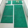 Set de 5 Alfombrillas Absorbentes para Piso, Felpudos para Puerta de Entrada, Alfombrillas Antideslizantes Resistentes a Manchas para Entrada, Alfombras para Mesita de Noche de Dormitorio, Transfronterizo
