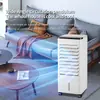 Ventilador de Aire Acondicionado Transfronterizo para Uso Doméstico, Aire Acondicionado Pequeño de Refrigeración de Gama Alta, Enfriador de Aire Circulante Vertical Inteligente, Ventilador de Refrigeración Controlado por Voz