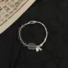 Pulseira tecida estilo nacional ~ pulseira de borboleta e lótus tecida à mão da moda nova onda nacional chinesa corda de mão atacado