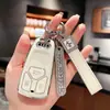 Aplicable a Nuevo Audi A4l Hembra Q5l A5 Funda para Llave de Coche S5 Hebilla al4 Bolsa con Hebilla de Carcasa de Control Remoto de Gama Alta