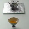 Caneca Master de Cerâmica Roxa Ino Kiyosong com Flores de Lírio Pintadas à Mão, Exquisite Caneca de Chá Kung Fu para Degustação de Chá Pessoal Feminino