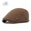 Gorra de remaches para hombre de primavera y verano, boina hip-hop para actuación, para mujer, delgada, anti-desgaste, casual, progresiva, marea juvenil