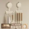 Gancho de Cozinha com Ventosa Cor Grafite, Suporte de Ganchos sem Furos, Suporte de Armazenamento para Cozinha para Pendurar Facas, Espátulas, Colheres, Toalhas, Suporte de Ganchos Montado na Parede