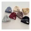 2026 Nuevo Suéter de Punto para Otoño/Invierno Gorro de Moda Cálido que Protege los Oídos Gorro de Lana con Lazo de Punto