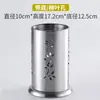 Soporte para palillos de acero inoxidable estilo coreano jaula para cubiertos soporte para palillos cesta para palillos tienda de barbacoa clip para tijeras caja de almacenamiento tubo para cuchara de sopa