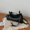 Bolso Cruzado Minimalista Estilo Coreano para Mujer, Bolso de Hombro, Bolso de Axila, Alto Valor Estético, Gran Capacidad, Bolso Casual para Viajar al Trabajo para Mujer