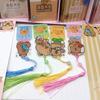 Nuevo marcapáginas de borla de capibara dibujos animados lindo capibara forma de PP libros de estudiante carpeta de hojas de examen venta al por mayor