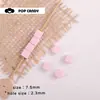 Cadena de Caramelos Cuadrados de Colores para Teléfono Móvil, Joyería, Pulsera, Hecho a Mano, Cuentas DIY, Bolsa de Cuentas Sueltas, Collar Colgante, Accesorios de Joyería para el Cabello