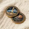 Monedas Conmemorativas de Aleación Modelo Nuevo Transfronterizas, Insignias Conmemorativas del Ejército de Comercio Exterior, Souvenirs Coleccionables, Monedas Conmemorativas de Metal con Relieve 3D