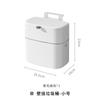 Gabinete de Cubo de Basura de Cocina Gabinete de Desechos de Cocina Colgante de Pared con Tapa Hogareño Alto Valor de Color No se Dobla Móvil Sin Taladro Serie Japonesa