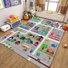 Dropshipping Internacional Tapete de Jogo Infantil Veludo Cristal para Casa Quarto Sala Resistente à Sujeira Fácil de Limpar Tapete Decorativo Atacado Disponível