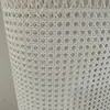Material de Ratán Agujero Hexagonal Octagonal Imitación de Ratán PE Ratán Real Red Tejida a Mano Muebles Pantalla de Techo Marco de Puerta Decoración