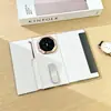Adecuado para Huawei MateXT2, este estuche para teléfono cuenta con una tapa abatible, un soporte giratorio, protección contra caídas, un diseño de doble eje y una función de suspensión/activación.