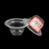 En stock de fábrica 16G diez ángulos alta calidad vaso jelly desechable transparente plástico PP vaso jelly para salsa película selladora