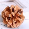 Adornos navideños colgantes de piña de 1-18 cm, adornos creativos, accesorios de tiro, flores secas, piña de pino, aceite de pino, venta al por mayor