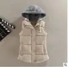 Aprobación Directa de Fábrica Otoño e Invierno 2021 Chaleco de Algodón para Mujer Estilo Coreano Talla Grande Chaleco de Exportación Chaleco Chaleco Chaleco Corto Cálido