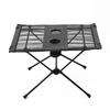 Mesa Enrollable para Camping al Aire Libre de Aleación de Aluminio Mesa y Sillas Plegables Mesa de Comedor Portátil para Barbacoa Picnic Fiesta Fabricante Directo Venta al por Mayor