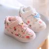 Zapatillas de deporte para niñas, primavera y otoño, nuevas zapatillas casuales de cuero para niños, zapatillas luminosas de dibujos animados para niñas con luces