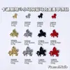 2026 Año del Caballo Nuevo Modelo Potro Volador Accesorios de Aleación para Uñas Decoraciones 3D para Uñas de Año Nuevo