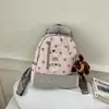 Mochila de puntos estilo japonés transfronteriza para mujer, nueva y linda mochila escolar para estudiantes 2026, mochila ligera de gran capacidad