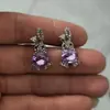Pendientes de aleación nuevos, joyería ligera de lujo, accesorios exquisitos, pendientes de estilo juvenil dulce con forma de conejo de diamantes, venta al por mayor