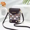 Bolsas de Mujer Transfronterizas 2026 Modelo Nuevo Gran Capacidad Bolsa para Teléfono Venta al por Mayor Compartimento Doble Gama Alta Vertical Simple Bolso Cruzado