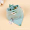 Babero para bebé, babero para bebé niño, algodón, impermeable, para recién nacidos, triángulo, bufanda, 0-36 meses