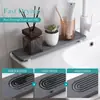 Alfombrilla Absorbente para Grifo de Tierra de Diatomeas Transfronteriza Protector contra Salpicaduras para Fregadero de Cocina Alfombrilla Secadora para Lavabo de Baño