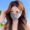 Máscara de Proteção Solar, Protetor Solar, Raios Anti-Ultravioleta, Máscara de Proteção para os Olhos 3D de Aparência Elegante para Mulheres, Máscara de Ciclismo de Malha Fina Respirável