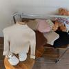 Suéter Segunda Pele Infantil 2025 Estilo Inverno para Meninos e Meninas, Gola Alta Meia Segunda Pele Tricot, Suéter Infantil Macio e Aconchegante Camada Interna