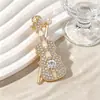 Broche Elegante de Borboleta de Alta Qualidade Dongdaemun Pin Feminino de Alta Qualidade 2024 Nova Moda Acessórios de Corsage de Design Nicho