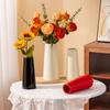 Vaso de Cerâmica Moderno Pequeno Flores Secas Frescas Gestapa Simples Hidropônico Sala de Estar Quarto Mesa de Jantar Decoração Decoração de Casa