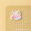 Accesorios de Resina DIY de Animales de Nueve Colas de Dibujos Animados, Pinzas para el Cabello de Pegamento Crema, Fundas para Teléfono, Hebillas para Zapatos, Llaveros, Colgantes