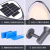 Candeeiro de parede solar novo chinês pátio jardim luz villa ao ar livre luz solar varanda ao ar livre impermeável candeeiro de parede