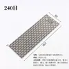 230X80 Tipo Panal Eva Antideslizante Rectangular Disco de Rectificado Diamantado Afilador de Ángulo Fijo Disco de Rectificado para Sello de Jade