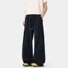 Pantalones Deportivos Casuales de Marca de Moda Estilo Americano Verano 2026 - Tejido de Felpa Cepillada de 320g Pantalones de Moda para Hombre