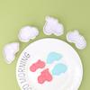 Suprimento de Comércio Exterior Criativo Plástico Artificial Molde de Biscoito Suplemento Alimentar DIY Série de Transporte Molde de Mola para Biscoito