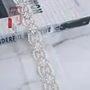 Encaje de Malla Bordado a Máquina de 6-7 cm con Perlas, Pedrería, Cuentas Pequeñas, Perlas Tubulares, Accesorios de Costura DIY, Accesorios para Vestidos de Novia