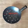 Colher de Ferro de Aço, Pá de Terra, Pá Grande de Ferro em Forma de S, Pá de Escória, Pá de Ferro para Dragagem de Lodo de Esgoto, Reta