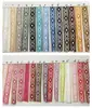 Fita de Diamante 1,2cm Fita Jacquard Quadrada de Seda Dourada Cinto de Renda Étnica Ventilador de Grupo DIY Envolvimento de Presentes Acessórios Hanfu