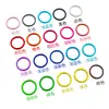 Acessórios para Joias DIY Aro de Ferro Colorido Anel Fechado Anel de Conexão Anel Único Aberto Pingente de Colar de Mão Material Pingente