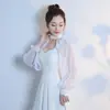 Chal Mujer Verano Protector Solar Vestido de Novia Gasa Delgado Manga Larga Negro Ebay Diario Jersey Cena Hermana Chaleco