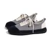 Zapatos de Entrenamiento Vintage Shougu de Nicho Estilo Old Money para Mujer Alemanes 2026 Nuevo Otoño Gamuza Cuero Genuino Versátiles Zapatos Casuales