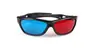 Óculos estéreo Óculos esportivos masculinos vermelho e azul óculos 3d óculos pc3d atacado Olhos Três D
